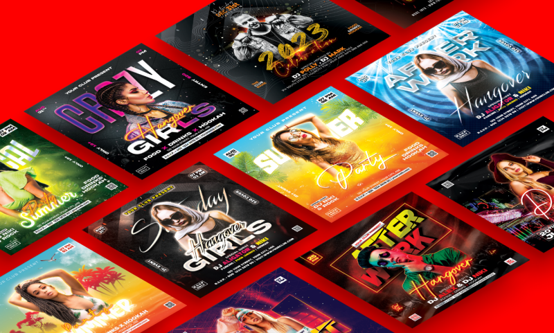 E- commerce Social Media Design for Facebook, Instagram